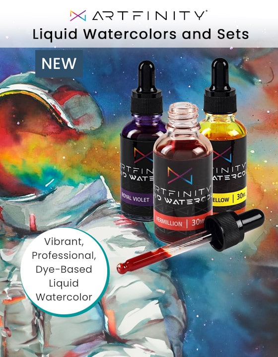 Artfinity Liquid Watercolors and Sets