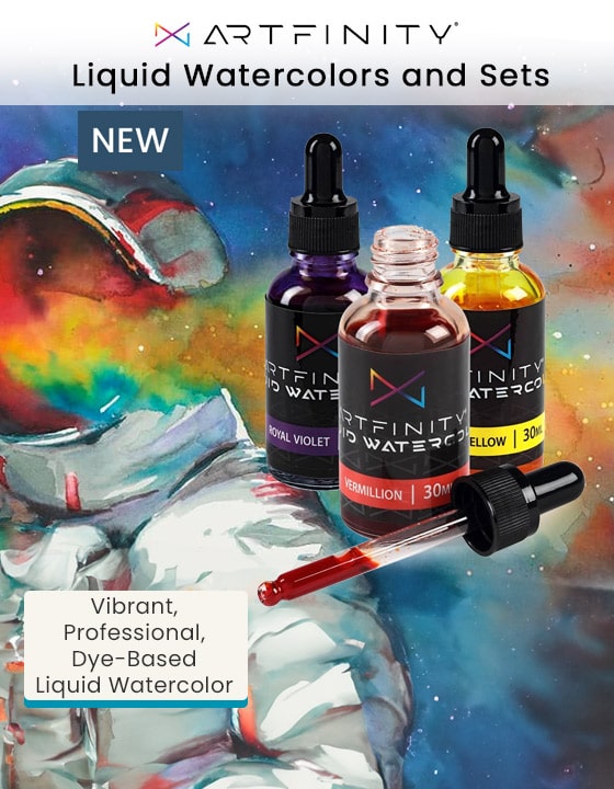 Artfinity Liquid Watercolors and Sets