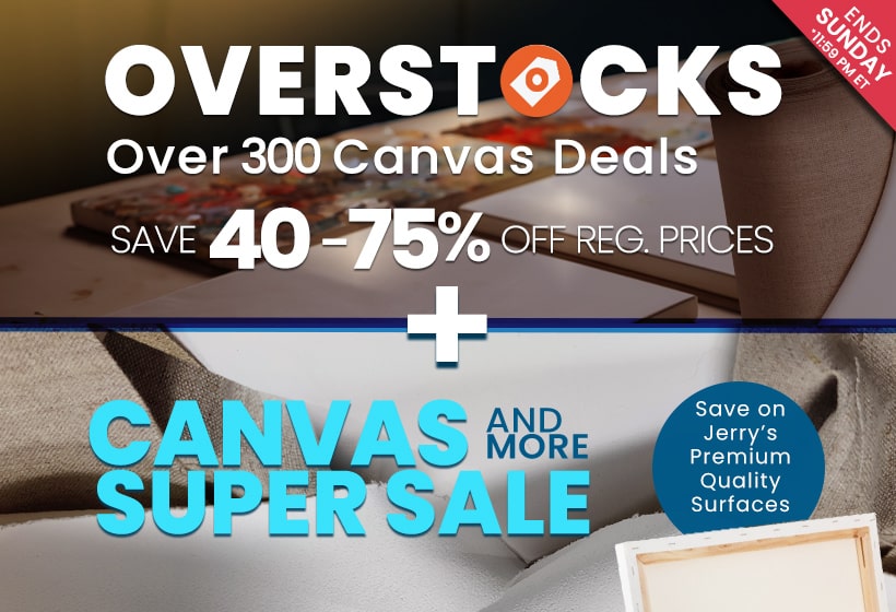 Shop OVERSTOCK Deals + Canvas Super Sale