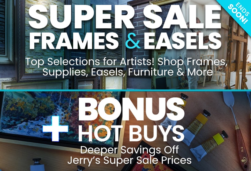 Super Sale on Frames & Easels + BONUS Hot Buys
