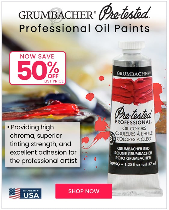 Grumbacher Pre-Tested Professional Oil Paints & Sets
