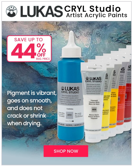 LUKAS CRYL Studio Artist Acrylic Paints