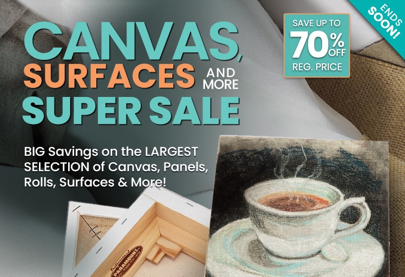 Everything Canvas, Surfaces and More Super Sale