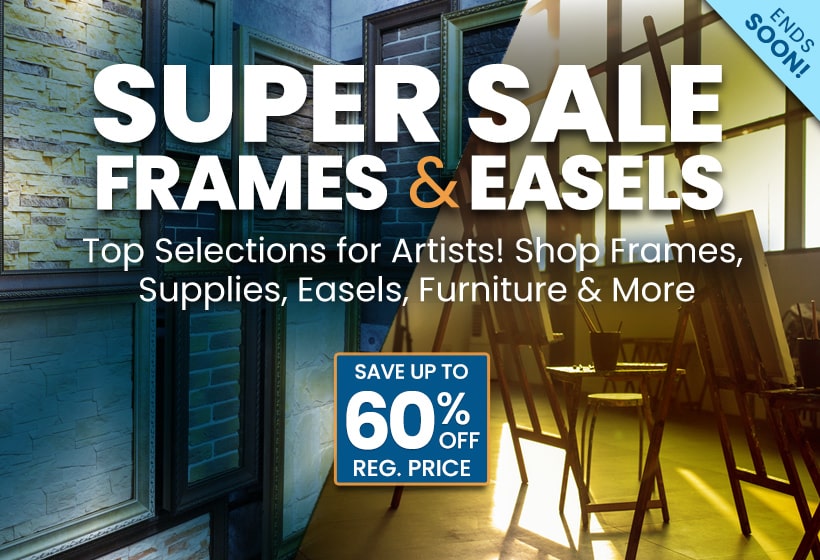 Super Sale on Frames & Easels - Shop Now 