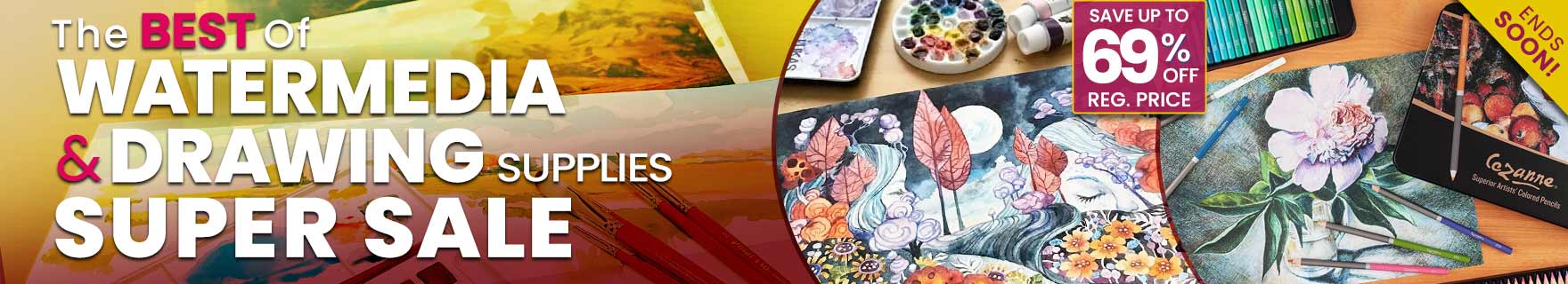 Jerry's Best Of Watermedia & Drawing Super Sale 