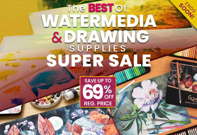 Jerry's Best Of Watermedia & Drawing Super Sale 
