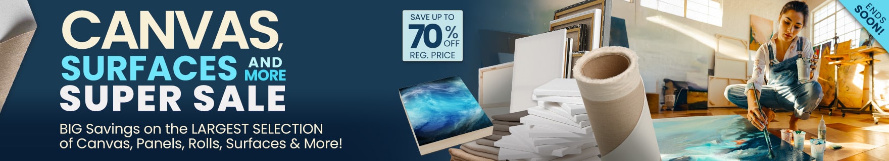 Everything Canvas, Surfaces and More Super Sale