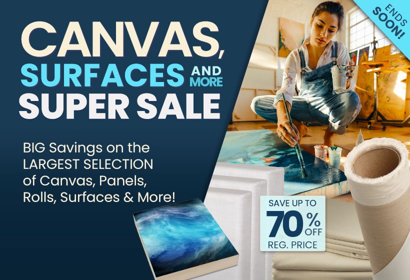 Everything Canvas, Surfaces and More Super Sale