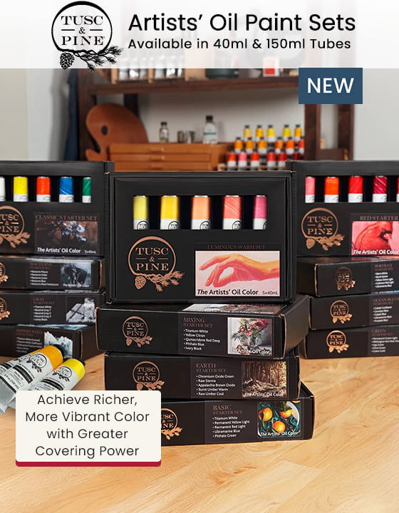 Tusc & Pine Artists' Oil Paint Sets