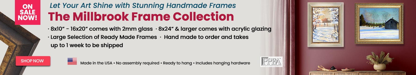 Millbrook Ready Made Frames