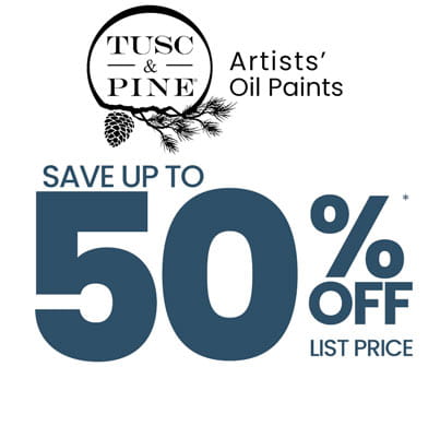 TUSC & PINE Artists' Oil Paints 50%