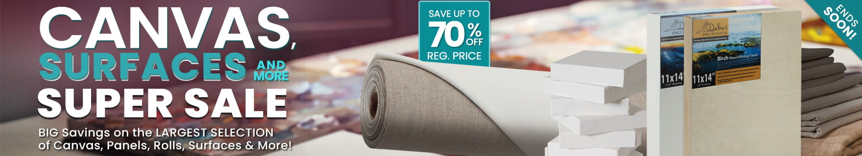 Everything Canvas, Surfaces and More Super Sale