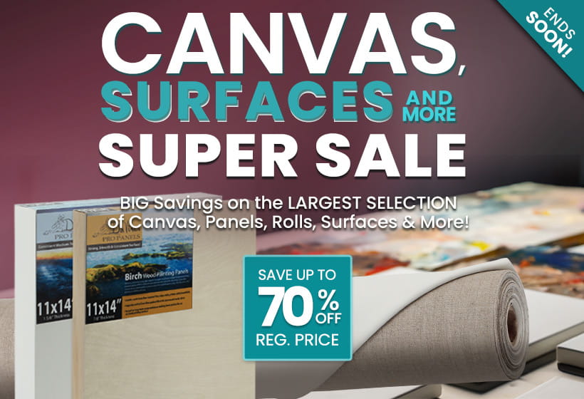 Everything Canvas, Surfaces and More Super Sale