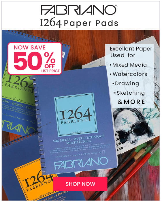 Fabriano 1264 Mixed Media Paper Pads