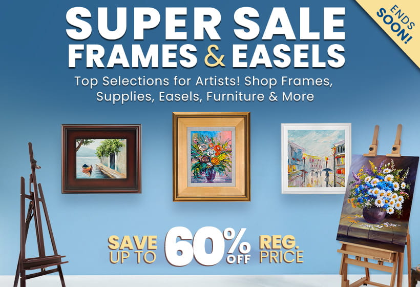 Super Sale on Frames & Easels - Shop Now 