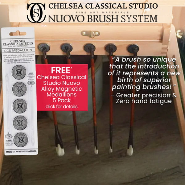 FREE* Chelsea Classical Studio Nuovo Alloy Magnetic Medallions 5 Pack