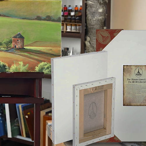 Paris Oil Primed Ultimate Stretched Linen Canvas