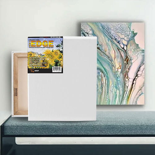 The Edge All Media Cotton Deluxe Stretched Canvas 11/16in Deep