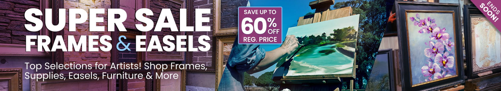 Super Sale on Frames & Easels - Shop Now 