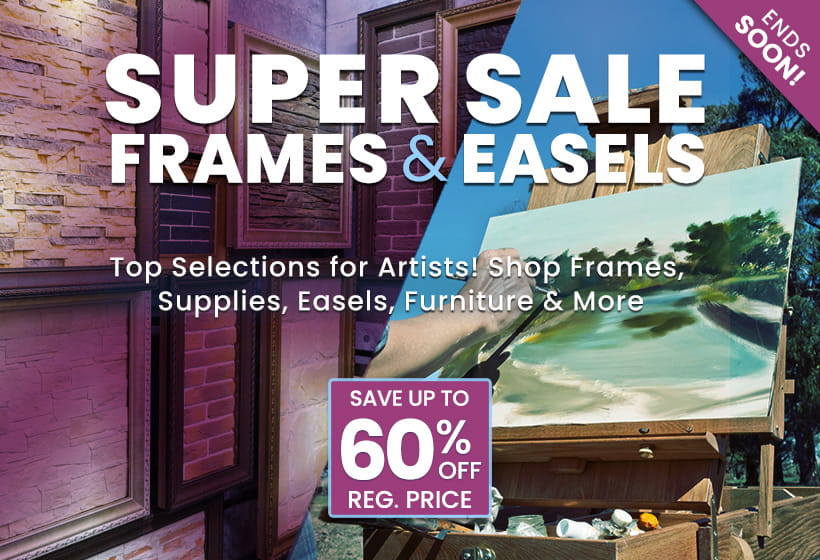 Super Sale on Frames & Easels - Shop Now 