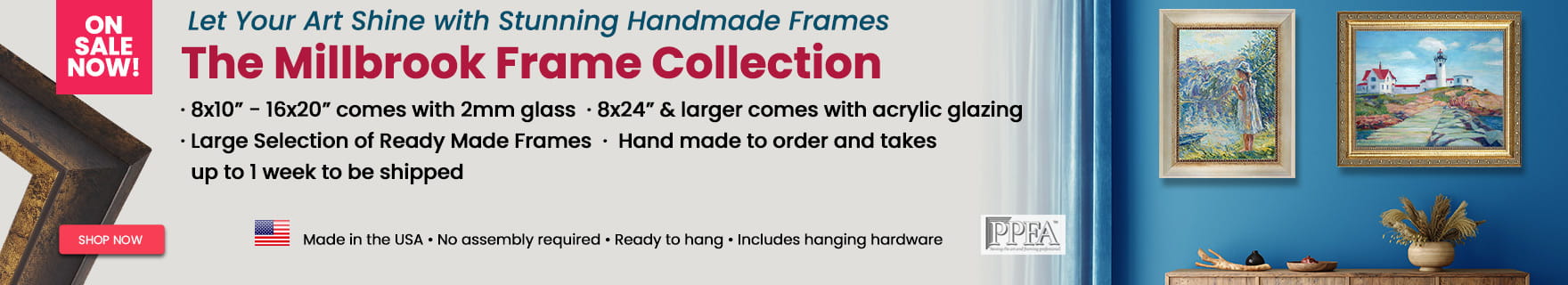 Millbrook Ready Made Frames
