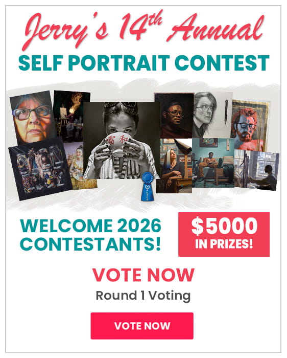 Self Portrait Contest 2026 Voting- Jerry's 14th Annual