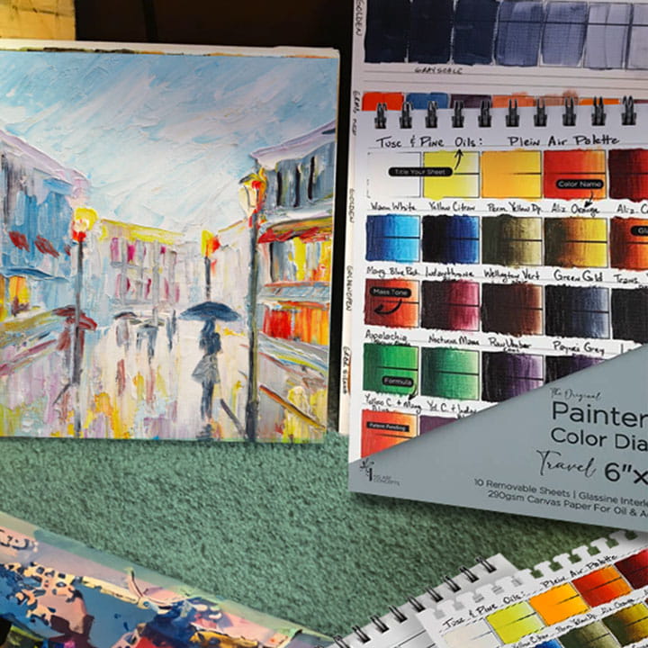Painter's Color Diary for Oils & Acrylics