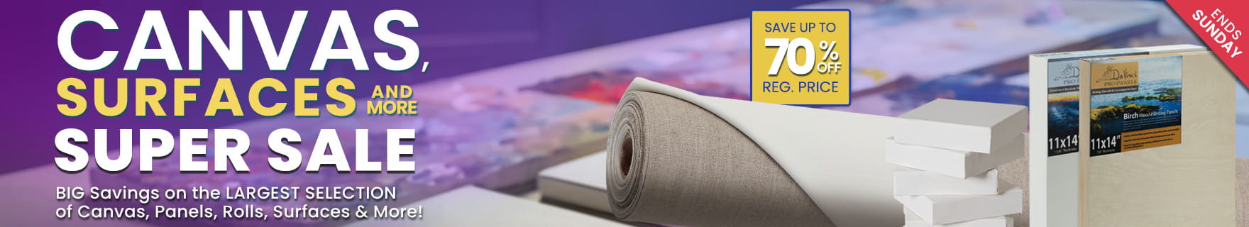 Shop everything Canvas, Surfaces and More Super Sale 