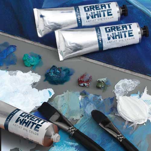 Great White Artist Oil Color