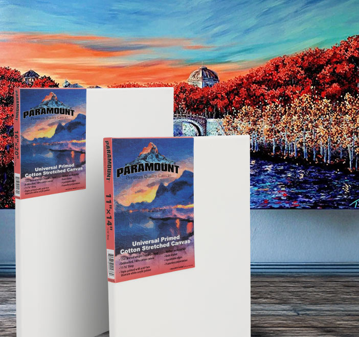 Paramount 11/16in Professional Cotton Stretched Canvas