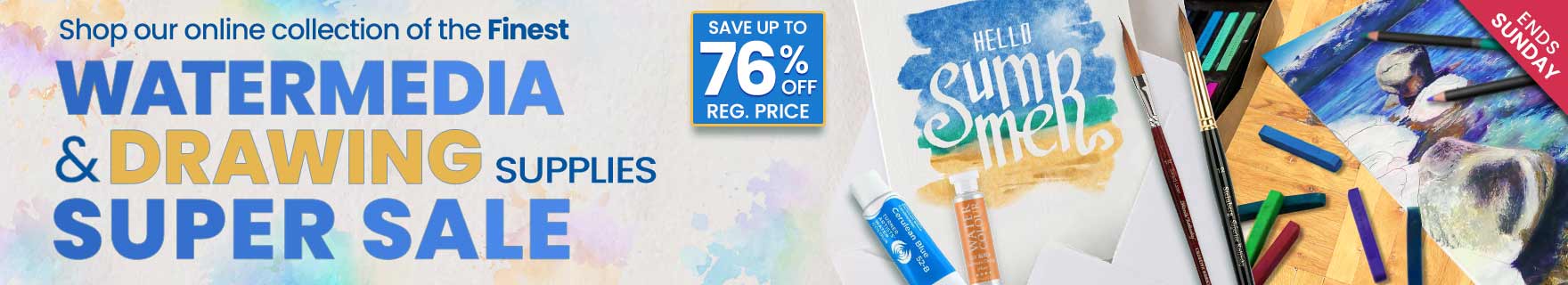 Jerry's Best of Watermedia and Drawing Super Sale