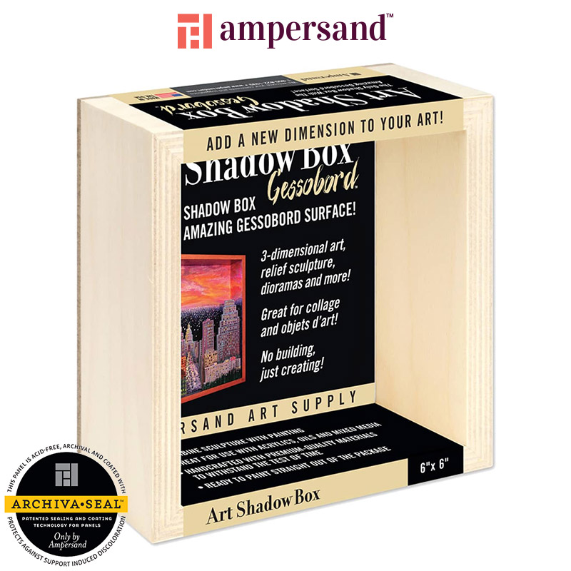 Museum Series Gessobord Shadow Box