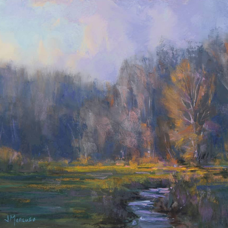 Artwork by Joe Mancuso on Pastelbord