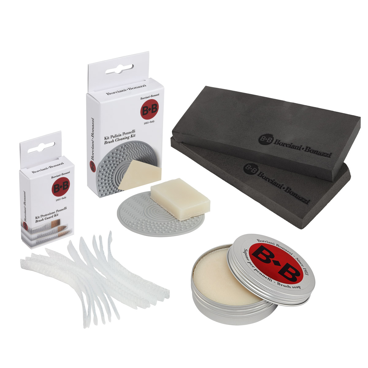 Borciani Bonazzi Brush Cleaning Soap and Maintenance Supplies