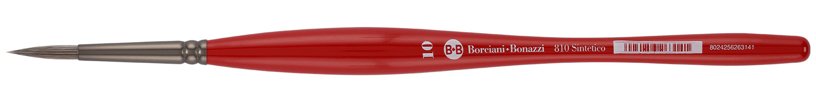 Borciani Bonazzi UNICO® Silver Synthetic Brush